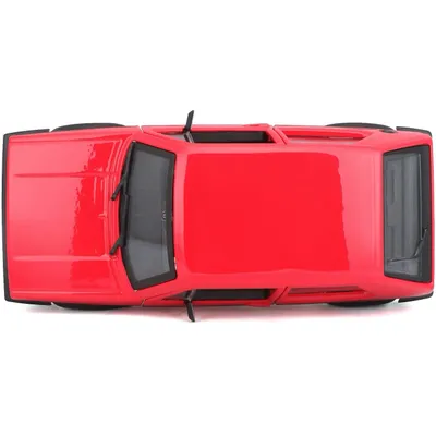 Volkswagen Golf Mk1 GTI - 1979 - Röd - Bburago - 1:24