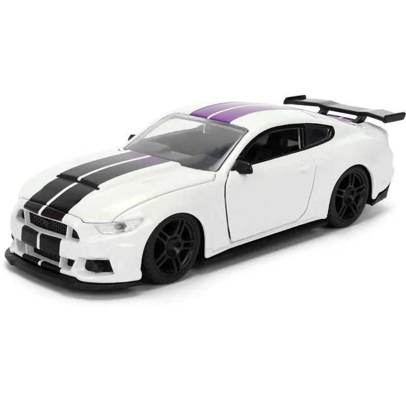 2016 Ford Mustang GT - Vit - Pink Slips - Jada - 13 cm