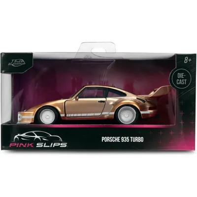 Porsche 935 Turbo - Guld - Pink Slips - Jada - 13 cm