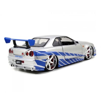 Brian's Nissan Skyline GT-R (BNR34) 1999 - Jada Toys - 1:24