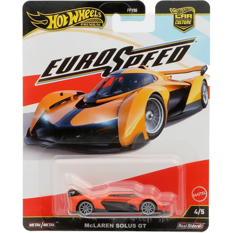 McLaren Solus GT - Orange - Eurospeed - Hot Wheels
