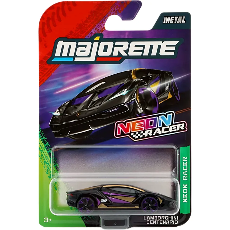 Lamborghini Centenario - Neon Racer Premium Cars - Majorette - 7 cm