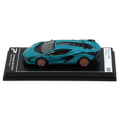 Lamborghini Sián FKP 37 - Blå - PosterCars - 1:64