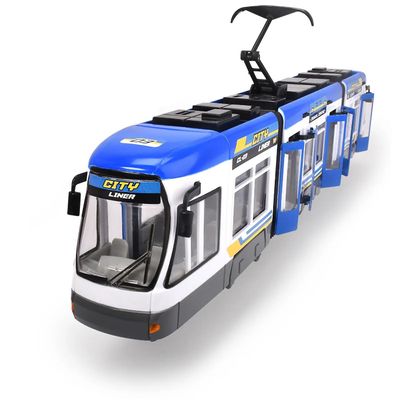 City Liner - Spårvagn - Blå - Dickie Toys