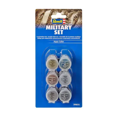 Military Set - 6 färger - 39075 - Revell