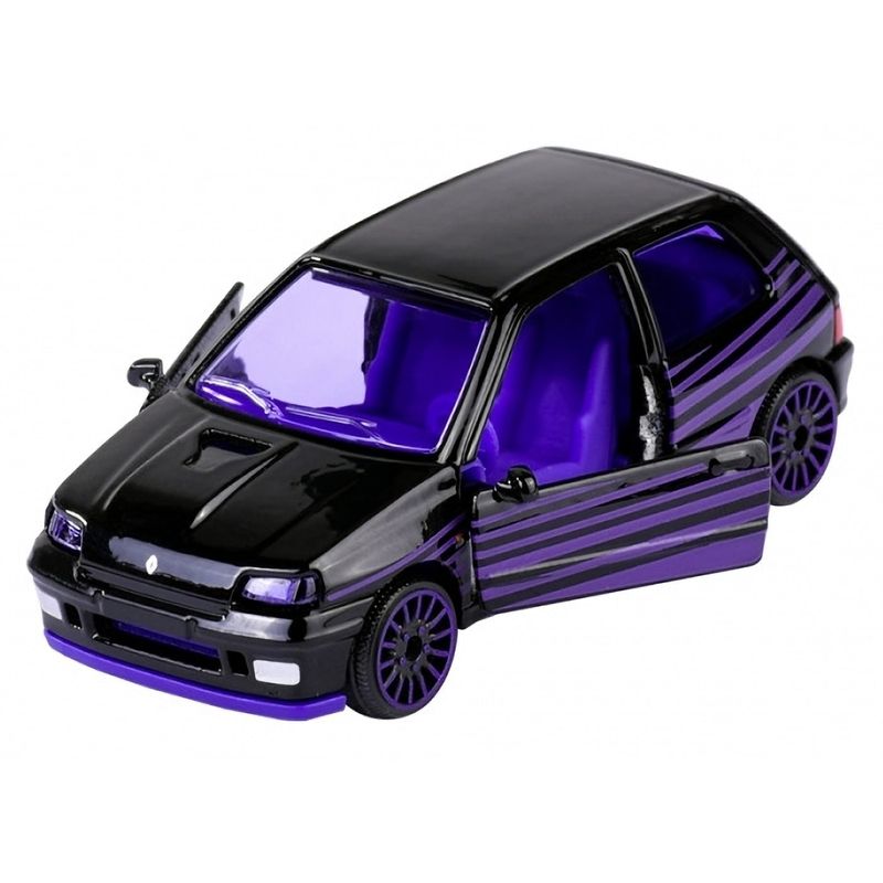 Renault Clio 16S - Svart / Lila - LE 10 - Majorette