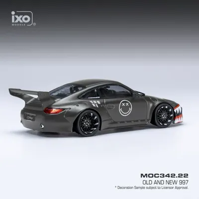 Porsche 911 (997) Old & New - Sort - Ixo Models - 1:43