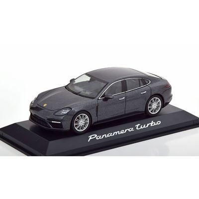 Porsche Panamera Turbo Facelift - 2016 - Grå - Herpa - 1:43