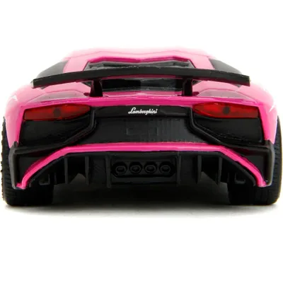 Lamborghini Aventador - Rosa - Pink Slips - Jada - 13 cm