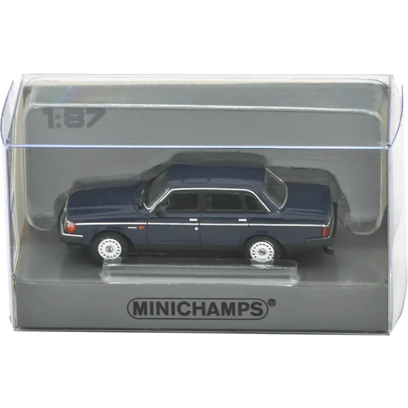 Volvo 240 GL - 1986 - Mörkblå - Minichamps - 1:87
