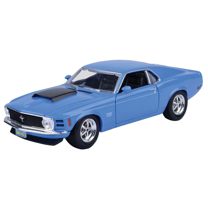 1970 Ford Mustang Boss 429 - Blå - Motormax - 1:24