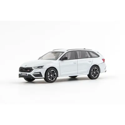Skoda Octavia IV Combi RS 2020 - Vit - Abrex - 1:43