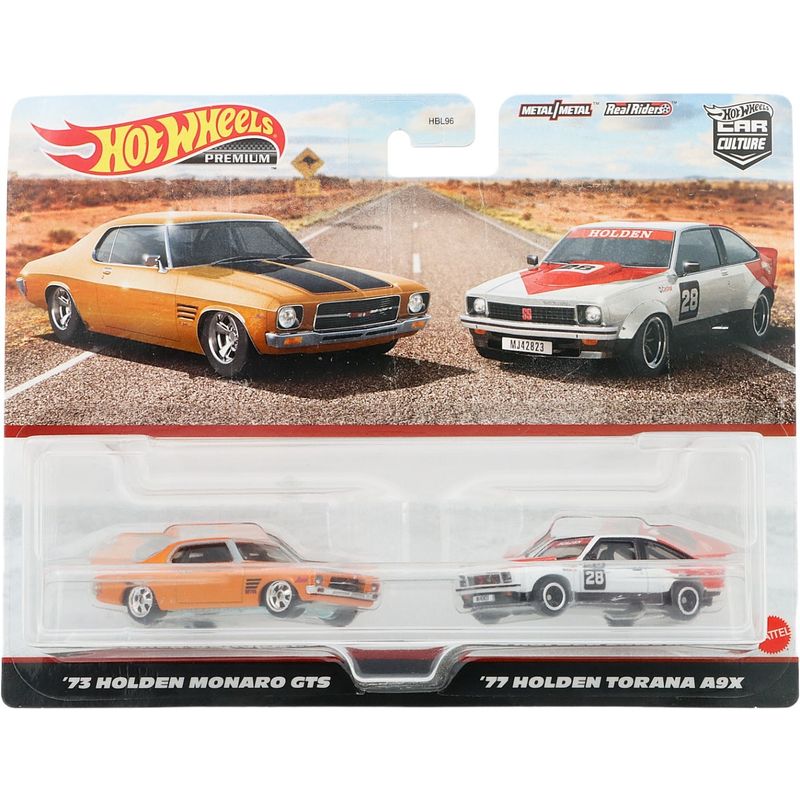 73 Holden Monaro GTS + '77 Torana A9X - 2-pack - Hot Wheels