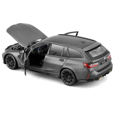 BMW M3 Touring (G81) - 2023 - Grå - Bburago - 1:24