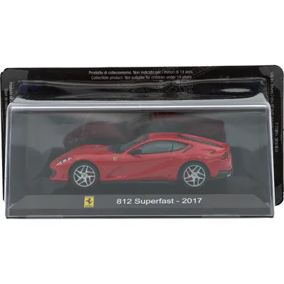 Ferrari - 812 Superfast - 2017 - Röd - 1:43