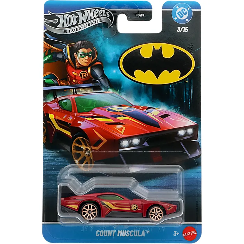 Count Muscula - Robin - Batman Series - Hot Wheels