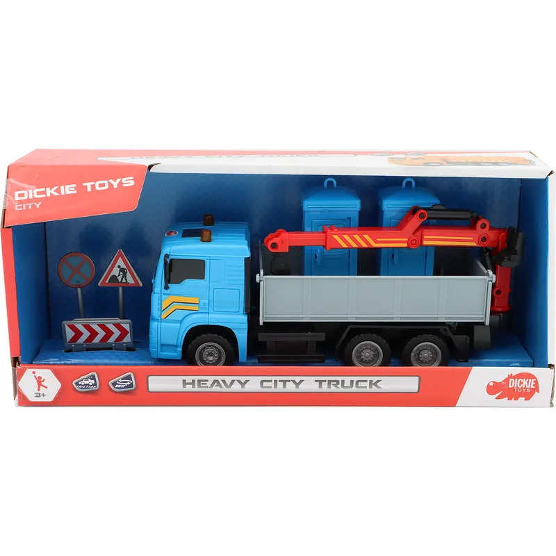 Lastbil - Heavy City Truck - Dickie Toys