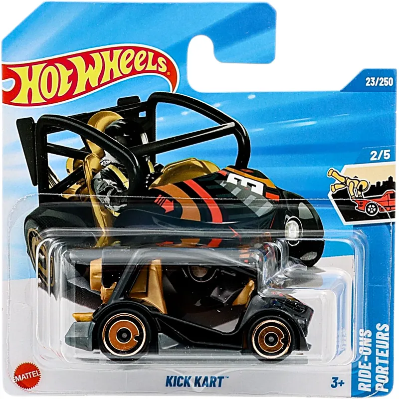 Kick Kart - Svart - Ride-Ons - Hot Wheels