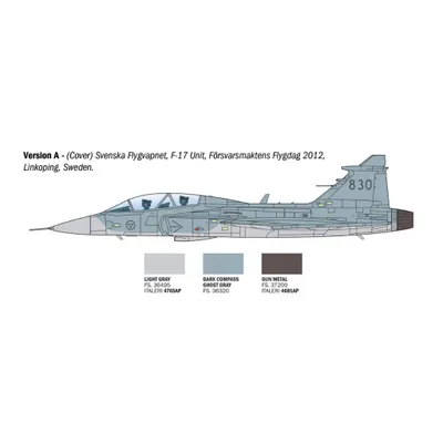 JAS-39D Gripen Twin Seater - Byggsats 91216 - Italeri - 1:72