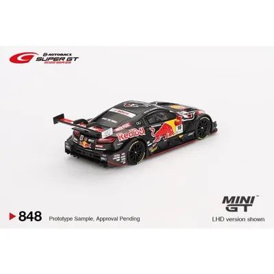 Honda NSX-GT "TYPE S" GT500 #16 - Red Bull - Mini GT - 1:64