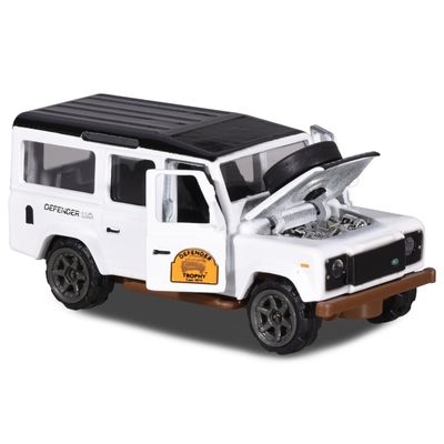 Land Rover Defender 110 - Vit - Deluxe Cars - Majorette