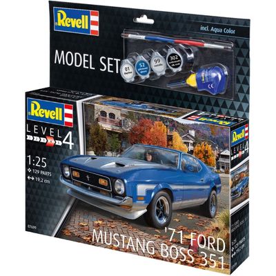 71 Ford Mustang Boss - Model Set - 7699 - Revell - 1:25