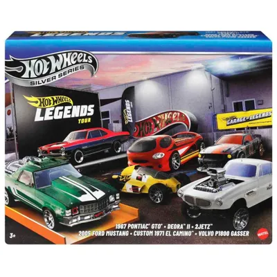 Legends Tour Multipack med Volvo P1800 Gasser - Hot Wheels