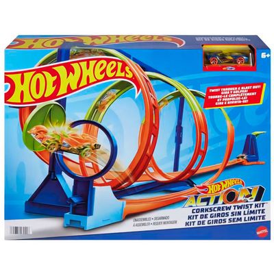 Corkscrew Twist Kit - Track - Hot Wheels