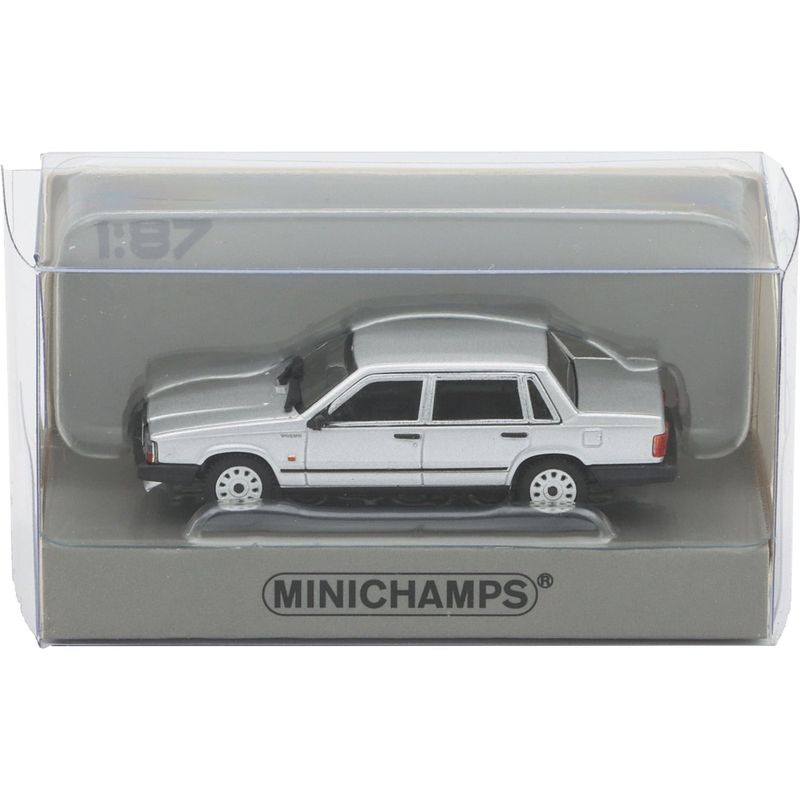 Volvo 740 GL - 1986 - Silver - Minichamps - 1:87