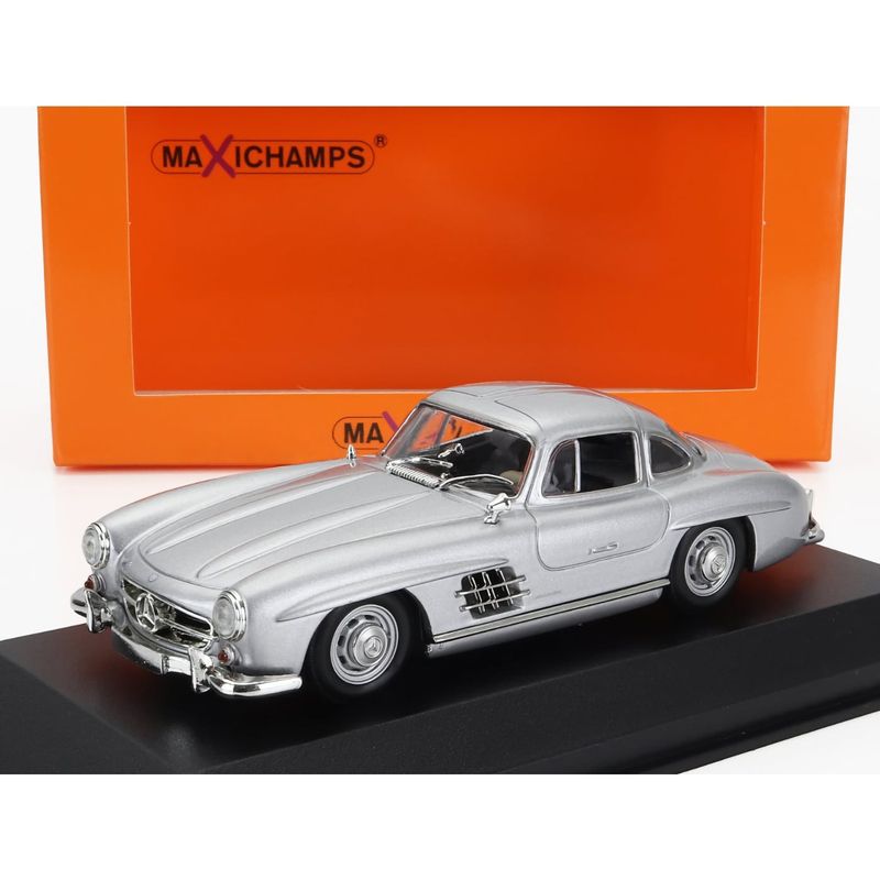 Mercedes-Benz 300 SL Coupé - Silver - Maxichamps - 1:43