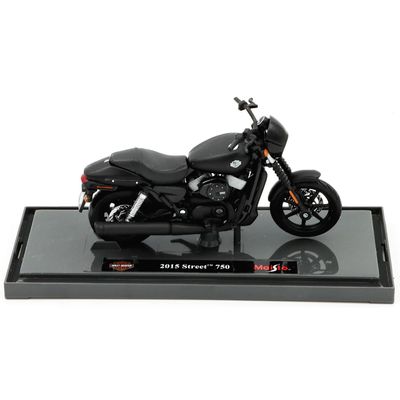 2015 Street 750 - Harley-Davidson - Svart - Maisto - 1:18