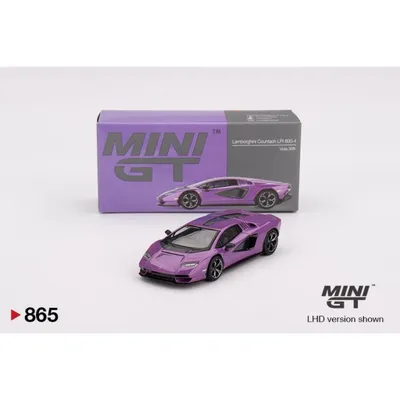 Lamborghini Countach LPI 800-4 - Lila - 865 - Mini GT - 1:64