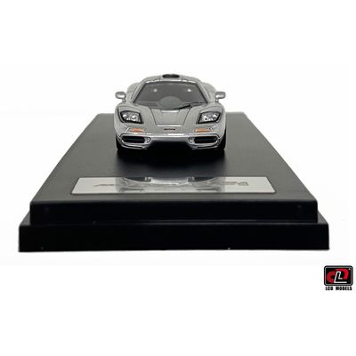 McLaren F1 - Silver - LCD Models - 1:64