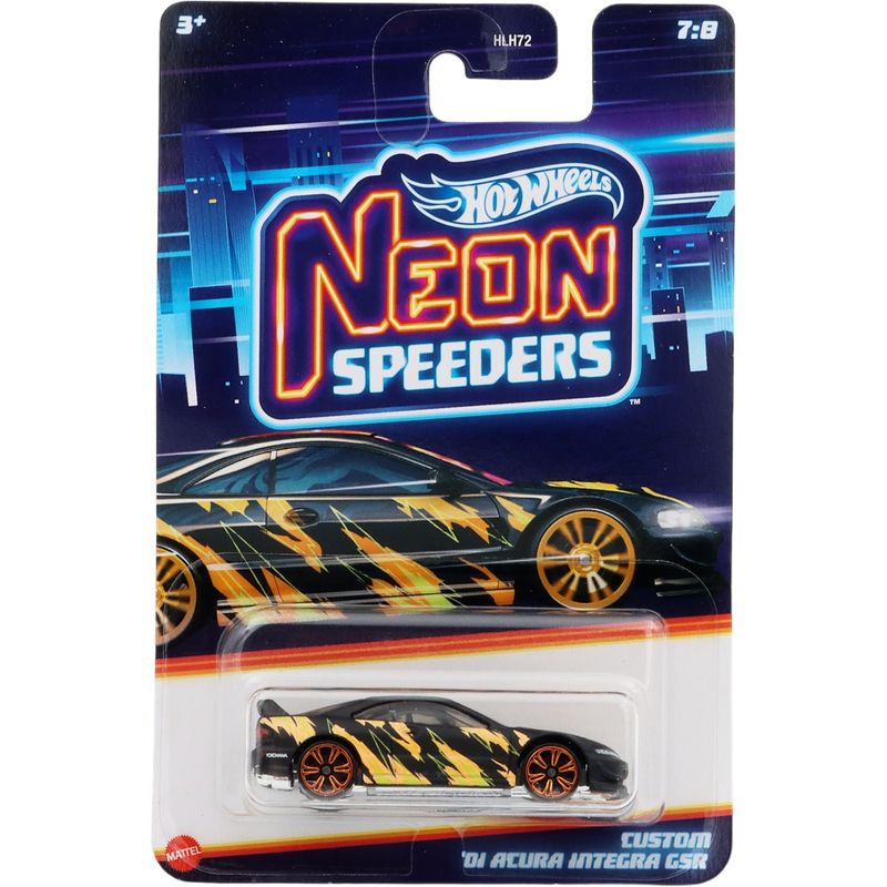 Custom '01 Acura Integra GSR - Neon Speeders 7/8 - HW