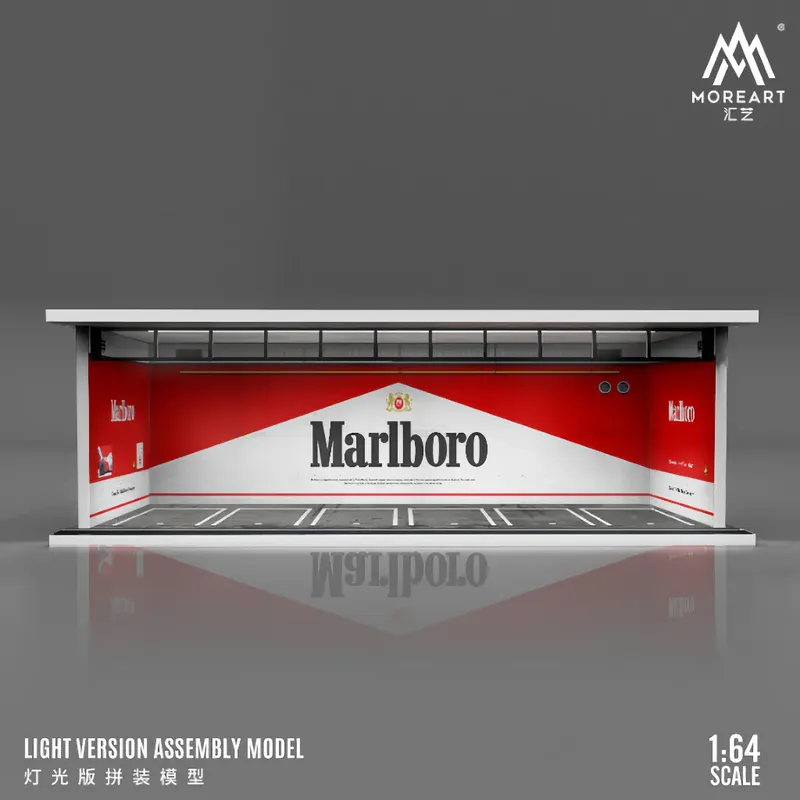 Marlboro Parking Garage - LED-belysning - 1:64