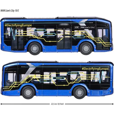 MAN Lion's City 10 E - Elektrisk stadsbuss - Majorette Grand Series