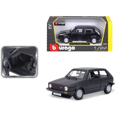 Volkswagen Golf Mk1 GTI - 1979 - Svart - Bburago - 1:24