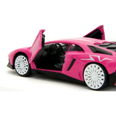 Lamborghini Aventador - Rosa - Pink Slips - Jada - 13 cm