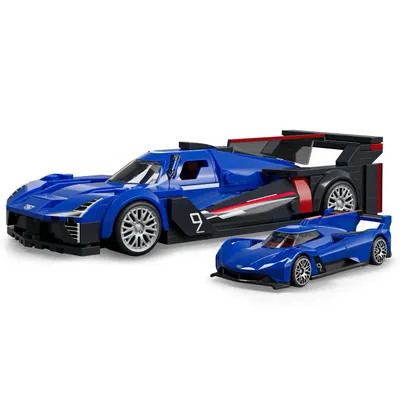 Cadillac Project GTP Hypercar - Brick Shop - Klossbyggsats - Hot Wheels Speed Series