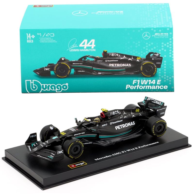 Mercedes W14 E Performance - Lewis Hamilton - Bburago - 1:43