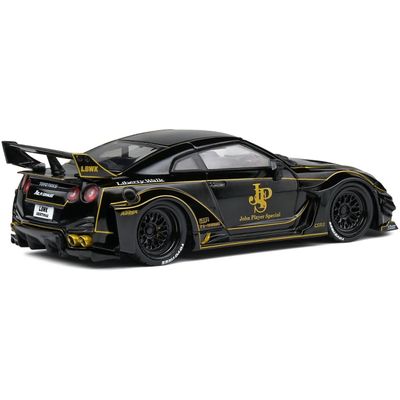 Nissan GT-R (R35) - Liberty Walk - Svart - Solido - 1:43