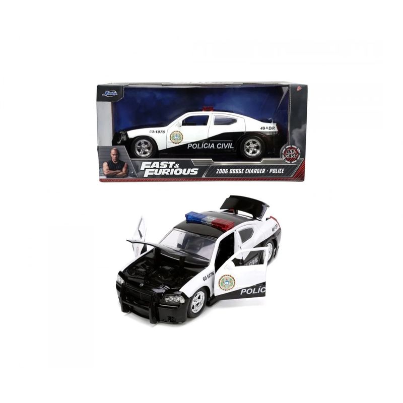 2006 Dodge Charger - Police - Fast & Furious - Jada - 1:24