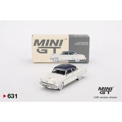 Lincoln Capri 1954 - Vit - 631 - Mini GT - 1:64