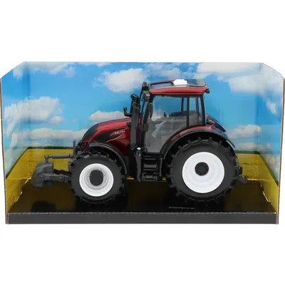 Traktor - Valtra N174 - Bburago - 14 cm