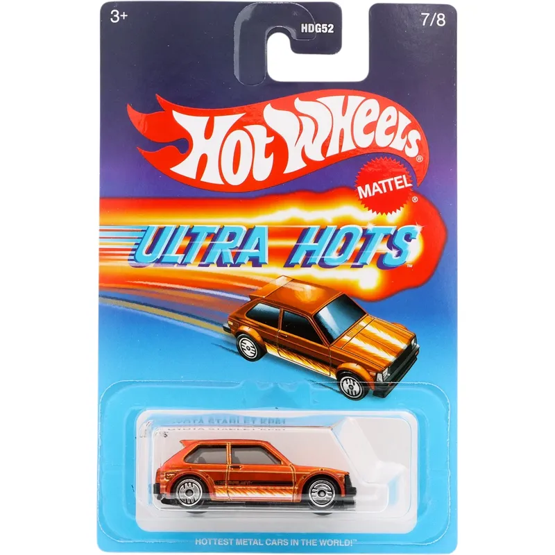 '81 Toyota Starlet KP61 - Orange - Ultra Hots - Hot Wheels