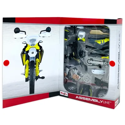 Husqvarna 701 Supermoto - 2023 - Byggsats - Maisto - 1:12
