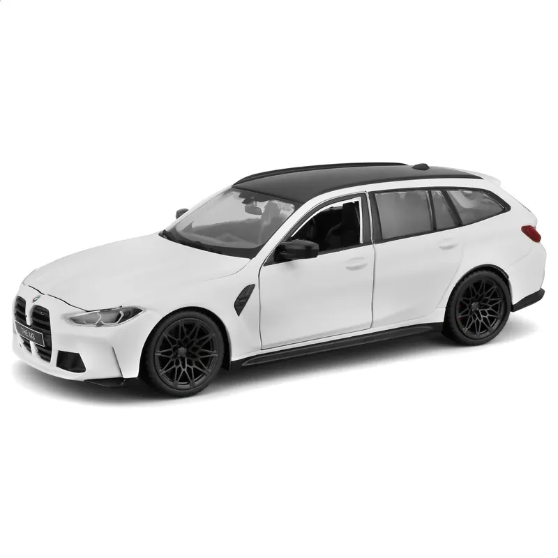 BMW M3 Touring (G81) - 2023 - Vit - Bburago - 1:24