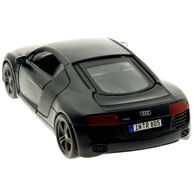 Audi R8 - Mattsvart - Maisto - 1:24