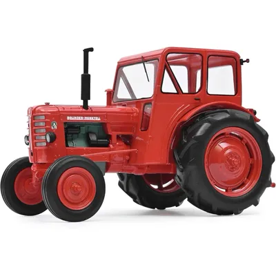 Volvo BM 350 Boxer med hytt - Röd - Schuco - 1:32