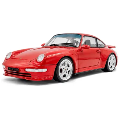 Porsche 911 (993) Carrera RS - Röd - 1997 - Solido - 1:18